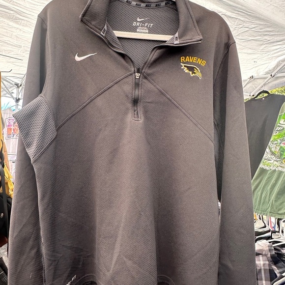 Nike Other - Nike Black Ravens Quarter-Zip Pullover